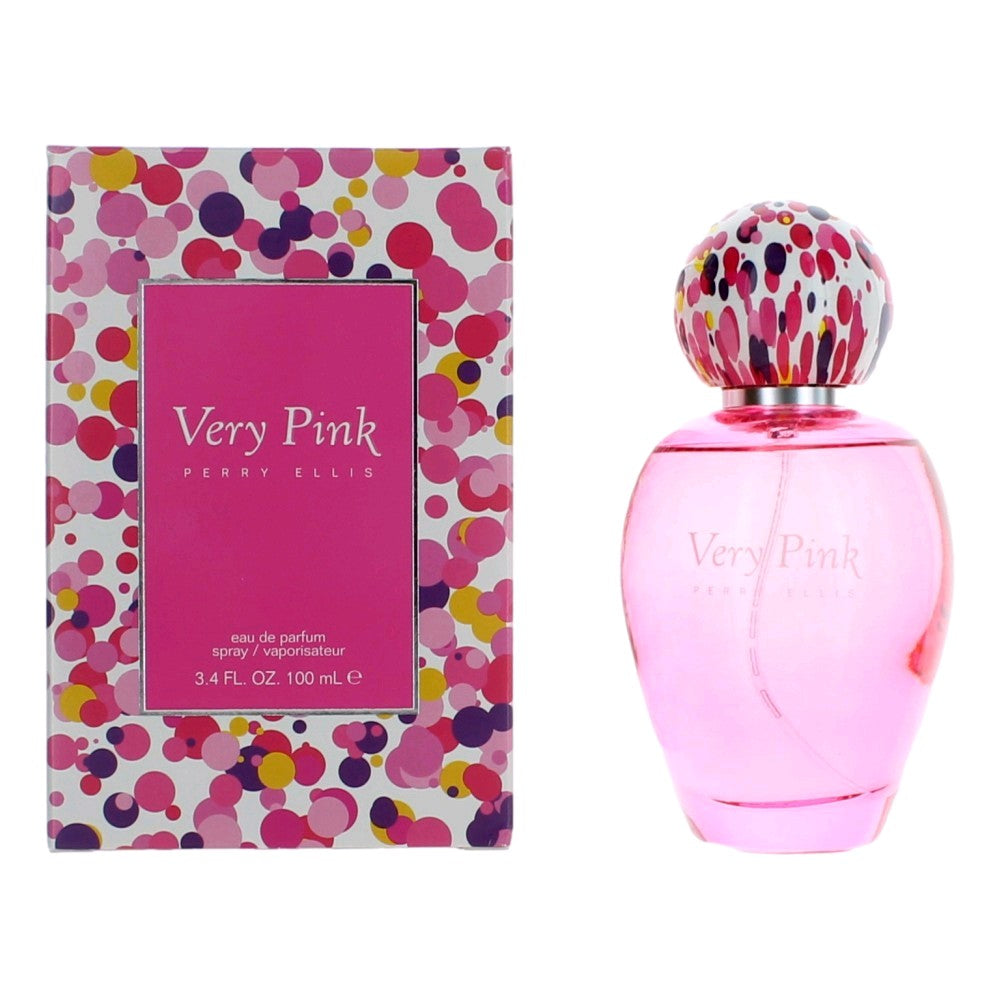 Photo of Very Pink by Perry Ellis, 3.4 oz EDP spray for Women